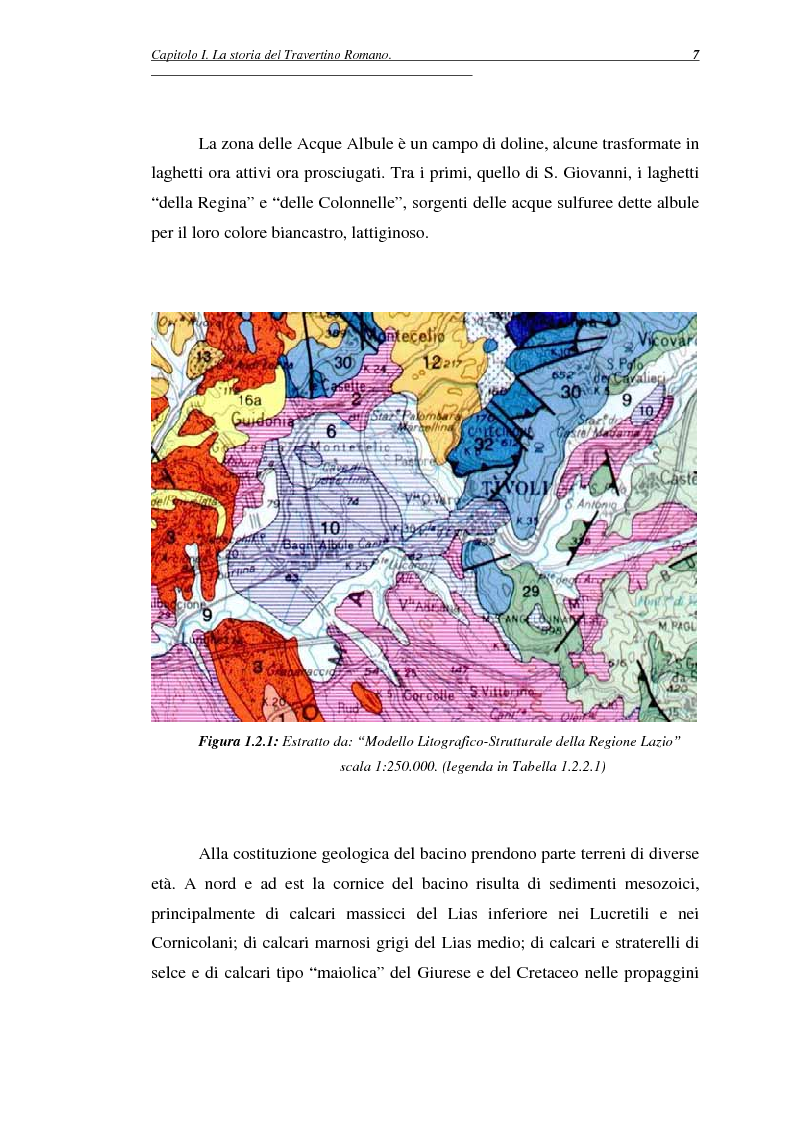 Anteprima della tesi: La certificazione di qualità del travertino romano, Pagina 10