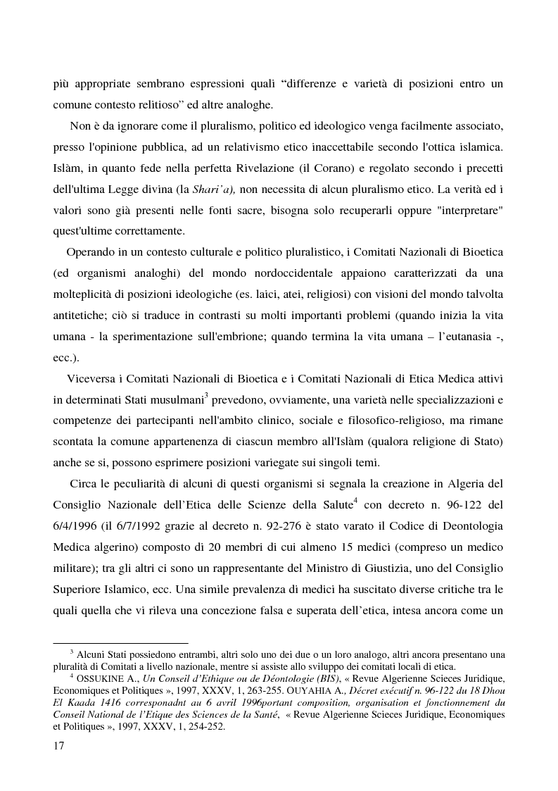 Anteprima della tesi: Bioetica e clonazione fra Islam e Cristianesimo, Pagina 11