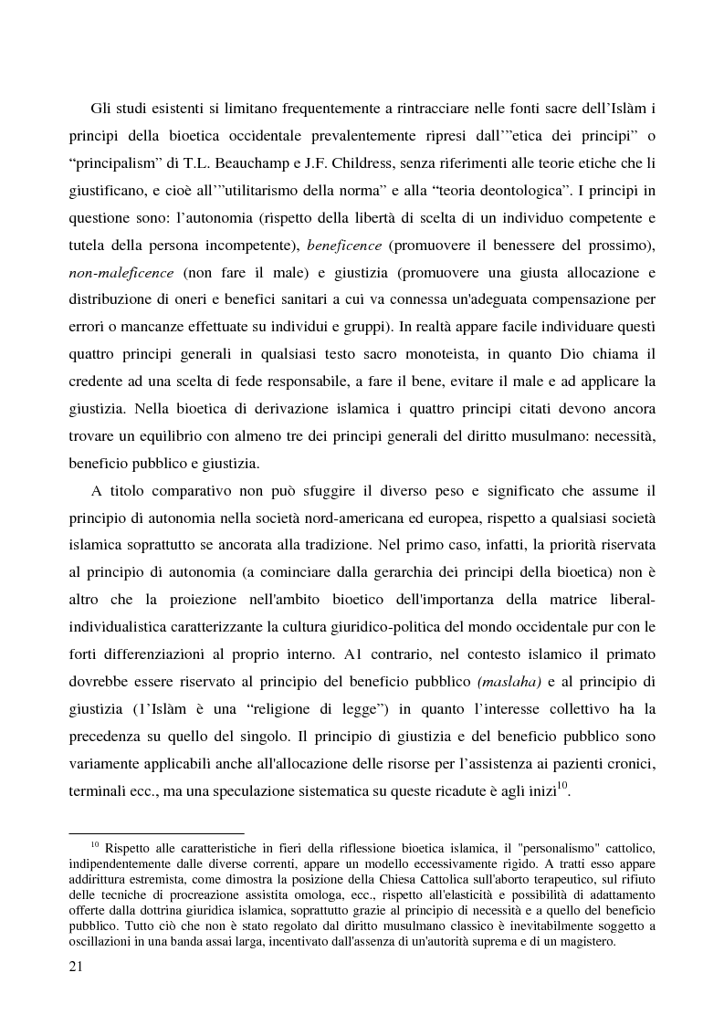 Anteprima della tesi: Bioetica e clonazione fra Islam e Cristianesimo, Pagina 15
