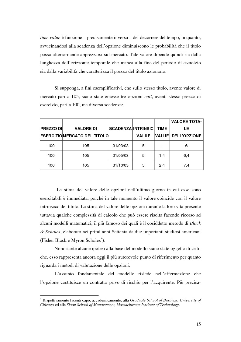 Anteprima della tesi: L'adozione dei piani di ''stock option'' in Italia, Pagina 9