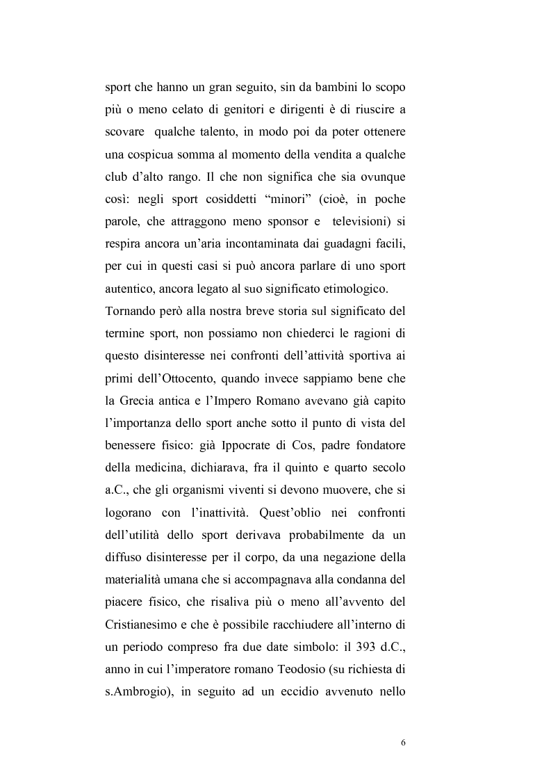 Anteprima della tesi: Per un ritorno a una nuova autonomia dell'ordinamento sportivo, Pagina 3