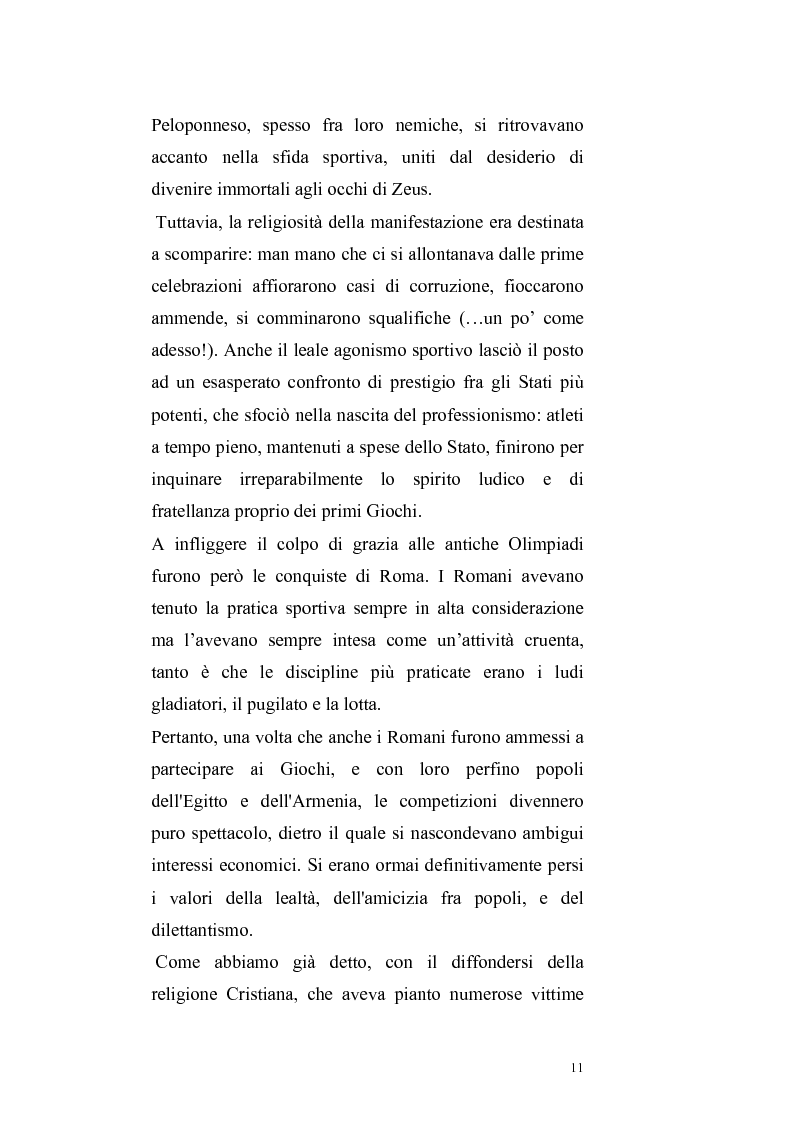 Anteprima della tesi: Per un ritorno a una nuova autonomia dell'ordinamento sportivo, Pagina 8