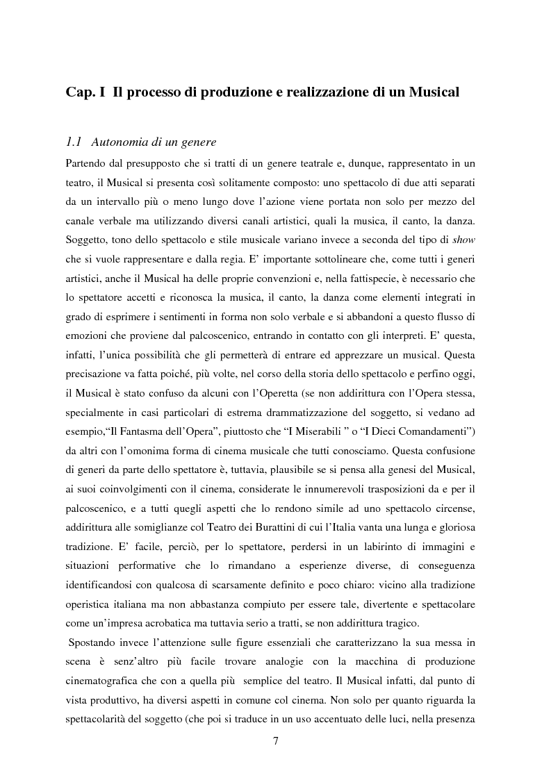 Anteprima della tesi: Forme e strutture del musical: il caso anglo-americano e quello italiano, Pagina 3