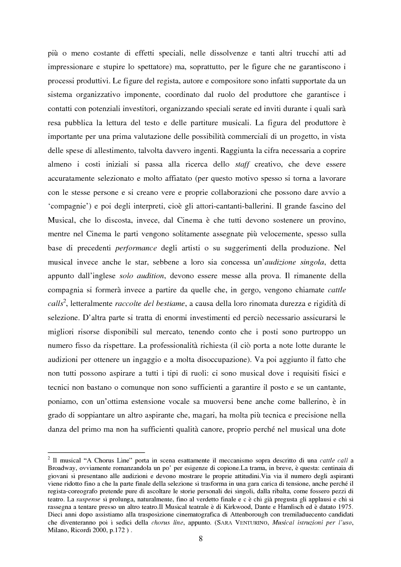 Anteprima della tesi: Forme e strutture del musical: il caso anglo-americano e quello italiano, Pagina 4