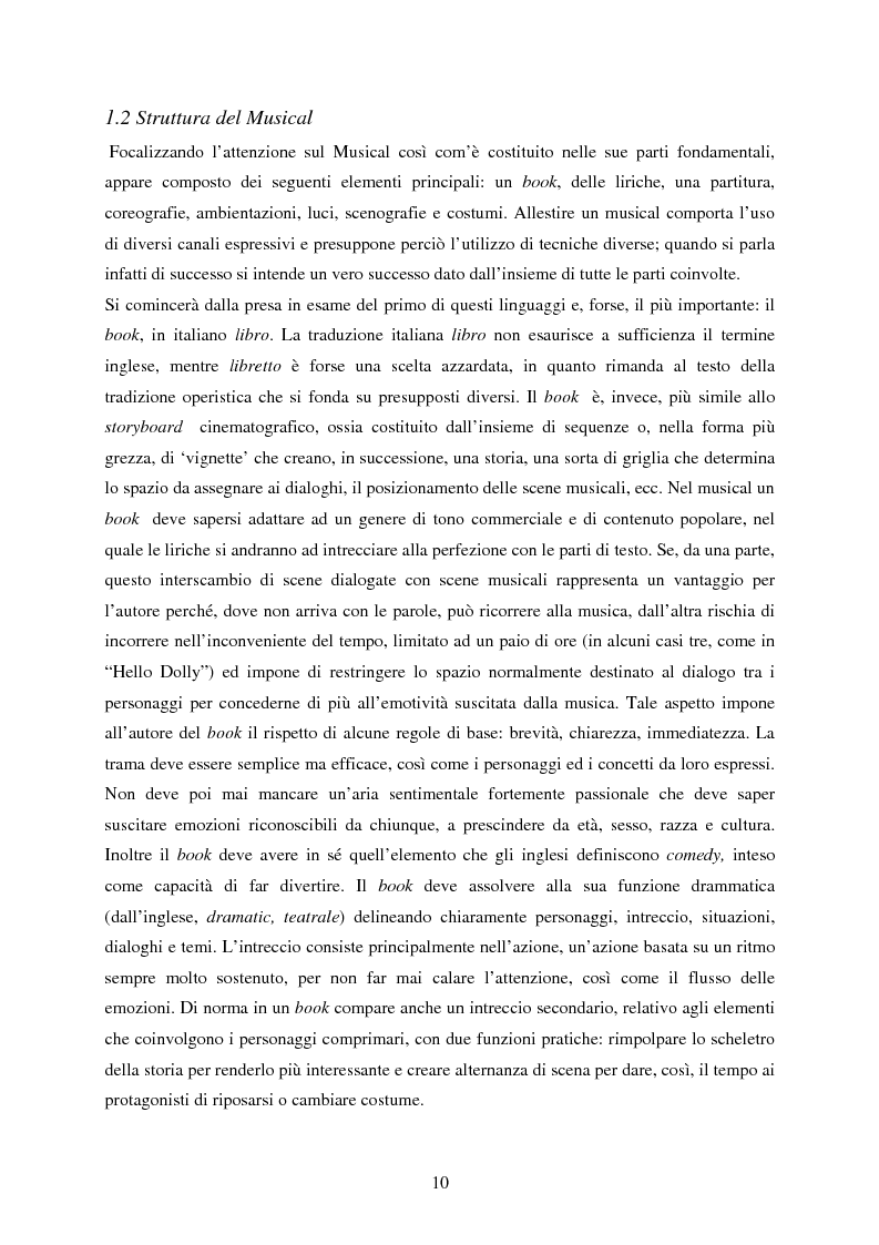 Anteprima della tesi: Forme e strutture del musical: il caso anglo-americano e quello italiano, Pagina 6