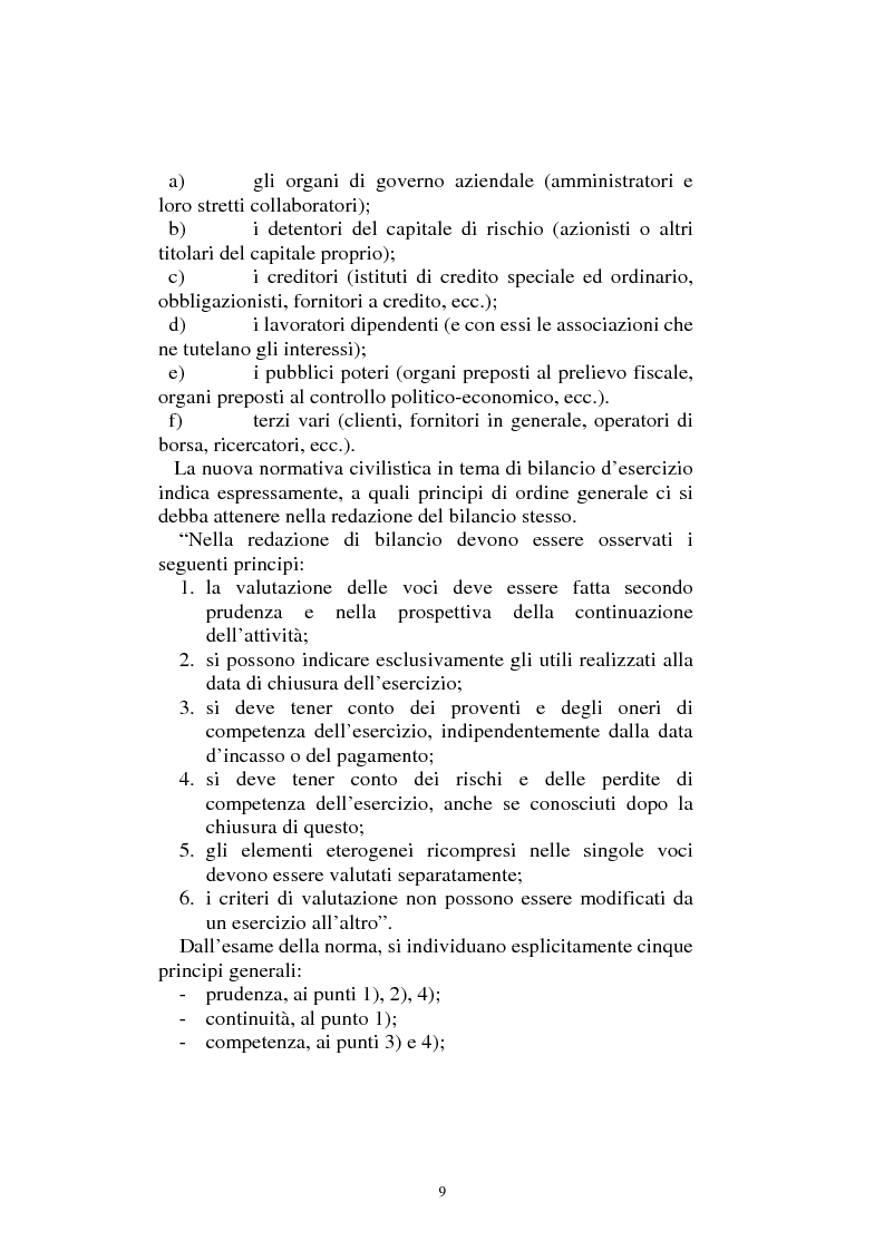 Anteprima della tesi: Valutazione delle rimanenze e delle merci: aspetti aziendali e di diritto positivo, Pagina 4