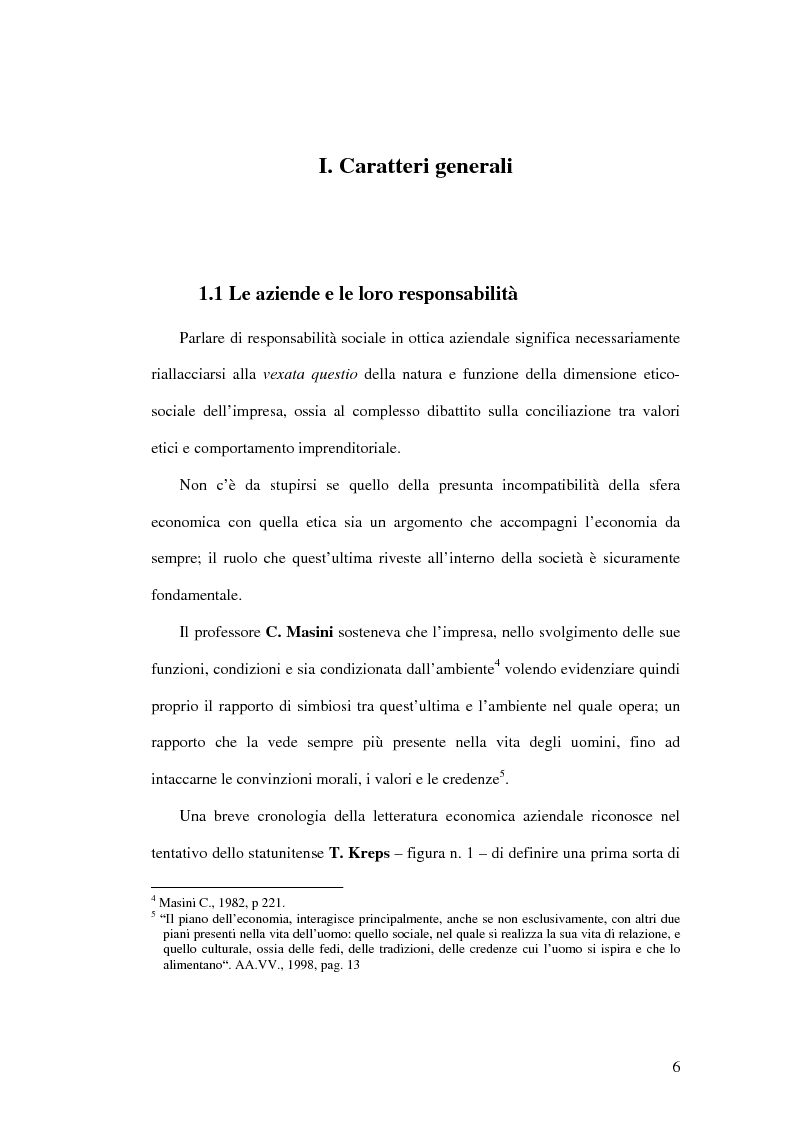 Anteprima della tesi: Etica, strategia e valore. Analisi delle performance aziendali, Pagina 4