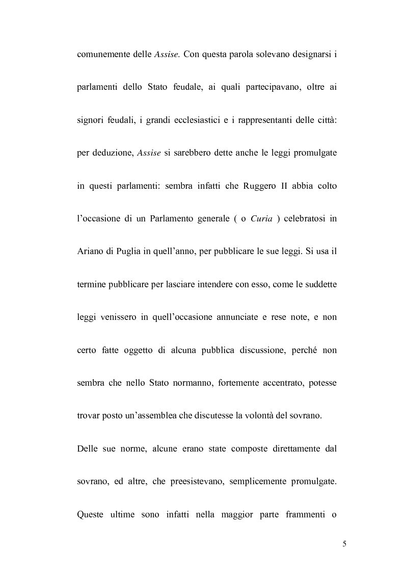 Anteprima della tesi: La politica legislativa di Federico II, Pagina 3