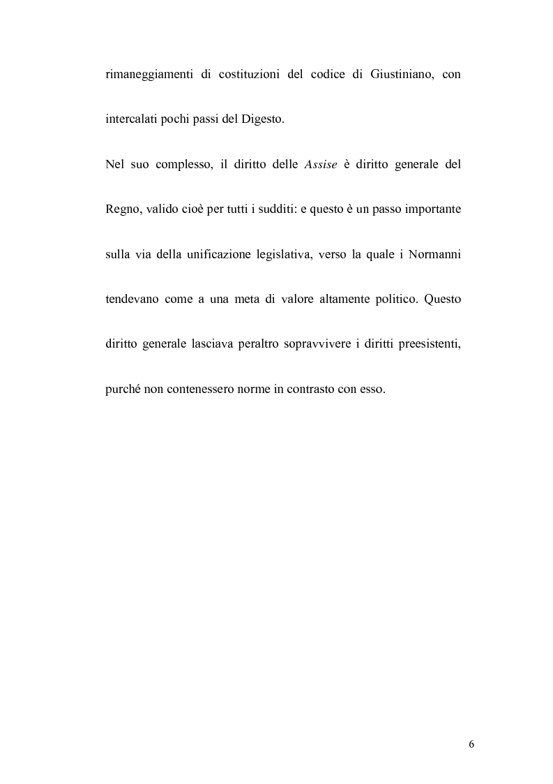 Anteprima della tesi: La politica legislativa di Federico II, Pagina 4