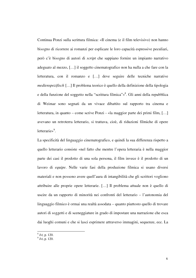 Anteprima della tesi: Figure femminili tra cinema e letteratura nella Repubblica di Weimar, Pagina 4