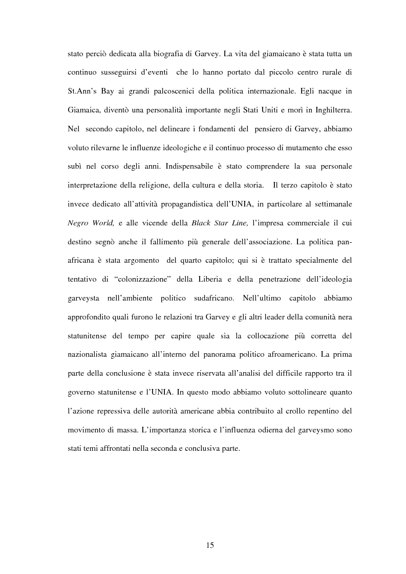Anteprima della tesi: Marcus Garvey e l'Universal Negro Improvement Association nel periodo statunitense (1919-1927), Pagina 14