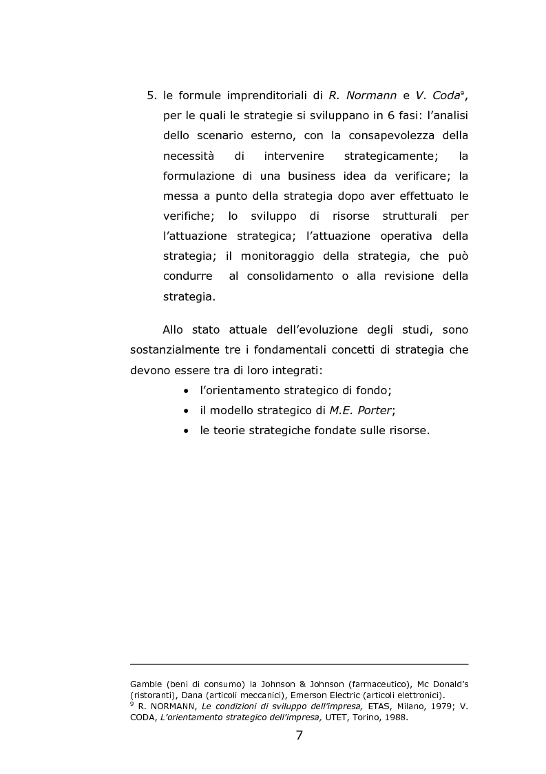 Anteprima della tesi: Il franchising come strategia di crescita esterna volta al mantenimento e allo sviluppo di vantaggi competitivi durevoli. Un caso concreto, Pagina 10