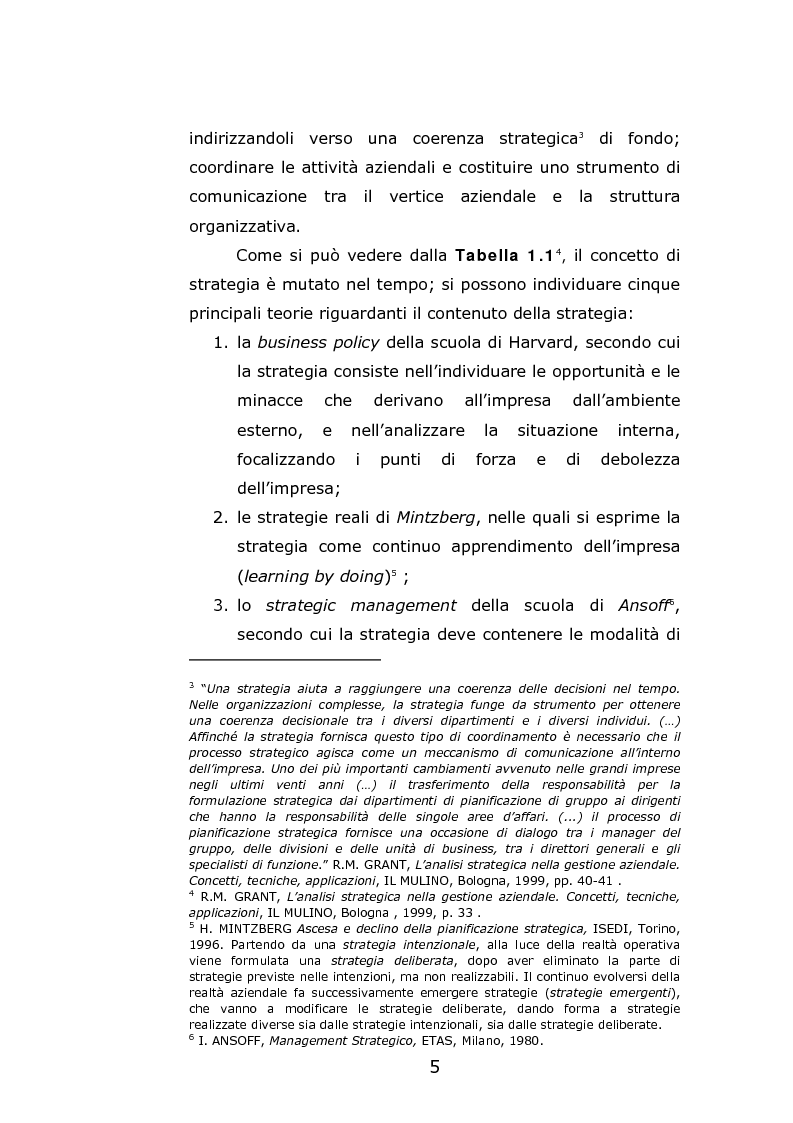 Anteprima della tesi: Il franchising come strategia di crescita esterna volta al mantenimento e allo sviluppo di vantaggi competitivi durevoli. Un caso concreto, Pagina 8