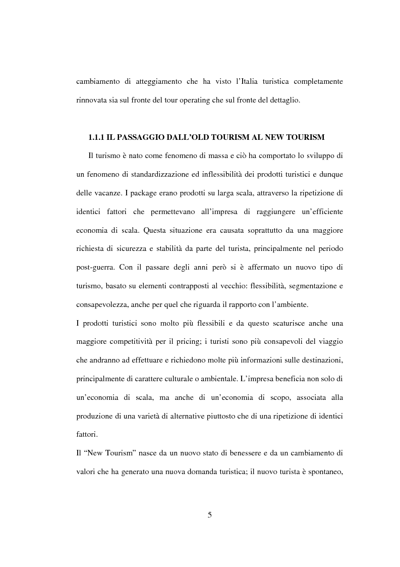 Anteprima della tesi: Sviluppo sostenibile e strategia del valore delle aziende di tour operating, Pagina 2