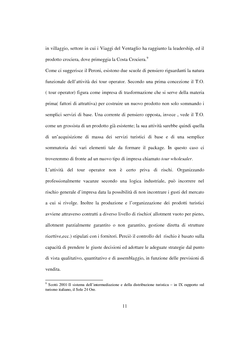 Anteprima della tesi: Sviluppo sostenibile e strategia del valore delle aziende di tour operating, Pagina 8