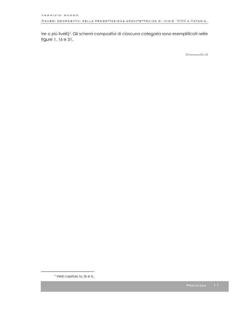 Anteprima della tesi: Schemi compositivi nella progettazione architettonica a Catania ad inizio '900, Pagina 8