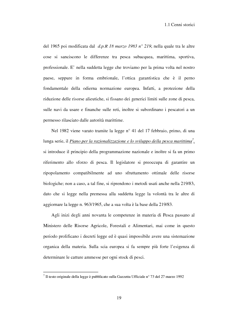 Anteprima della tesi: Il regime giuridico della pesca, Pagina 10