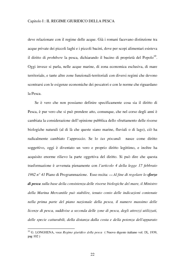 Anteprima della tesi: Il regime giuridico della pesca, Pagina 13