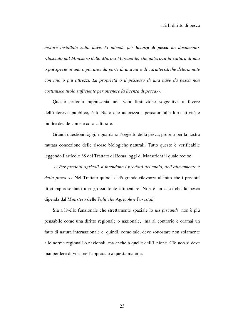 Anteprima della tesi: Il regime giuridico della pesca, Pagina 14