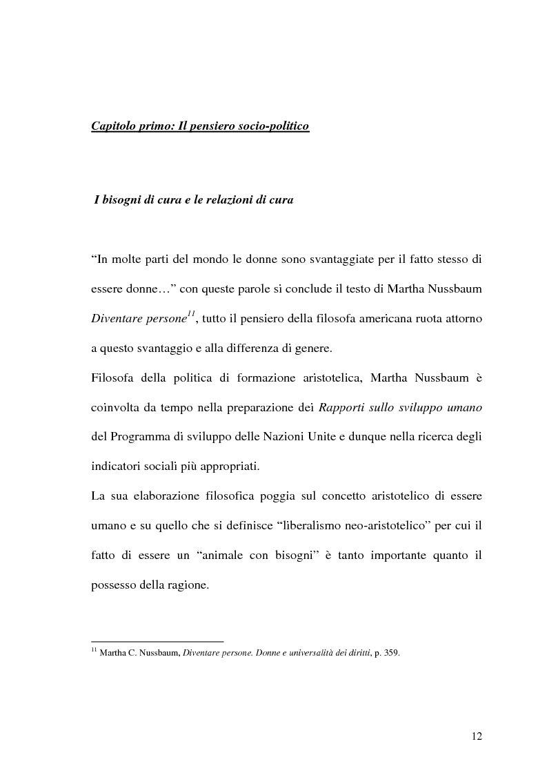 Anteprima della tesi: La prospettiva femminile dei diritti, Pagina 10