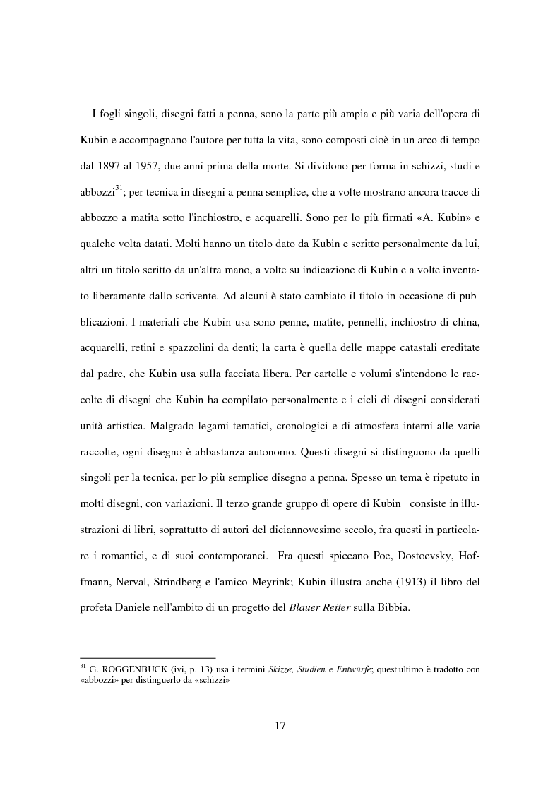 Anteprima della tesi: Utopia e distopia in ''Die andere Seite'' di Alfred Kubin, Pagina 15