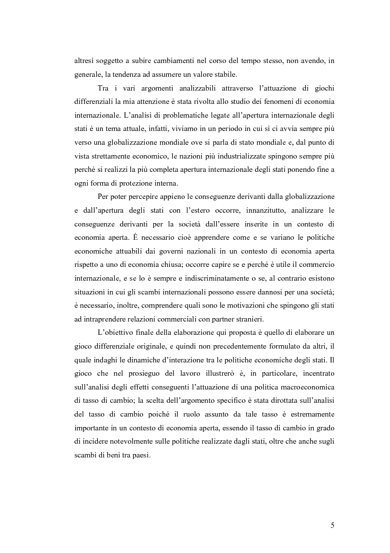 Anteprima della tesi: Giochi differenziali di economia aperta, Pagina 2