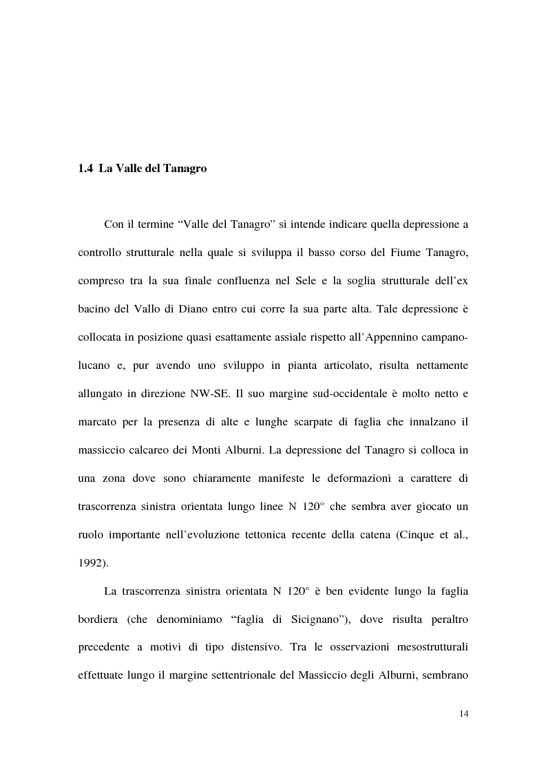 Anteprima della tesi: Analisi e sviluppo del carsismo degli Alburni. Studio geomorfologico. Carta geomorfologica., Pagina 11