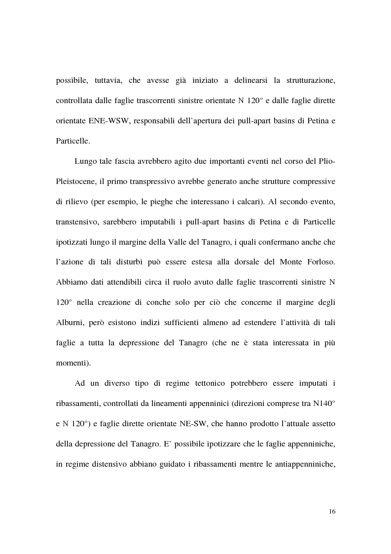 Anteprima della tesi: Analisi e sviluppo del carsismo degli Alburni. Studio geomorfologico. Carta geomorfologica., Pagina 13