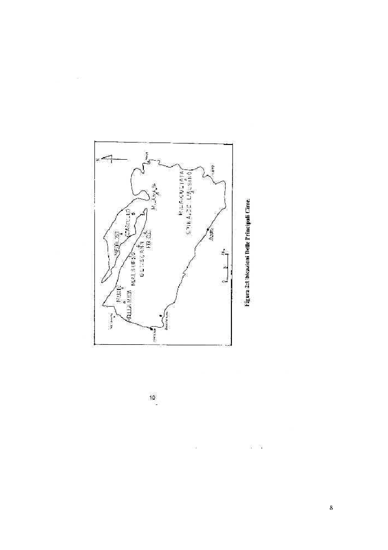 Anteprima della tesi: Analisi e sviluppo del carsismo degli Alburni. Studio geomorfologico. Carta geomorfologica., Pagina 5