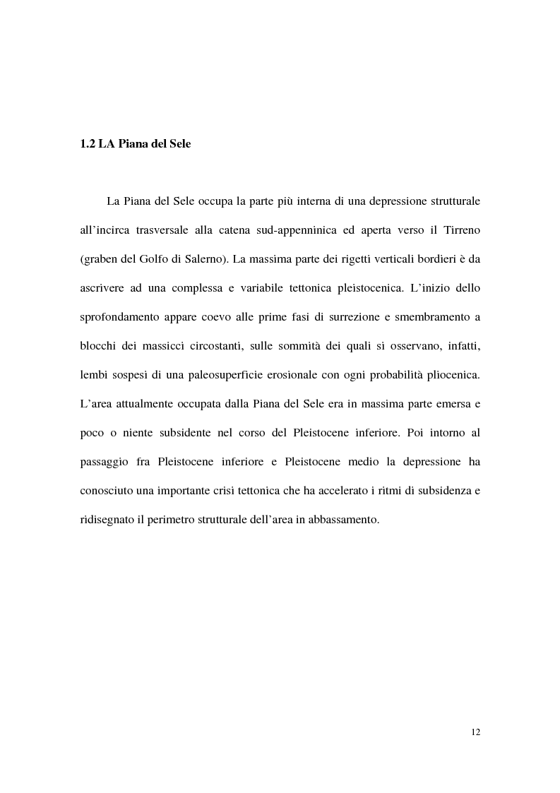 Anteprima della tesi: Analisi e sviluppo del carsismo degli Alburni. Studio geomorfologico. Carta geomorfologica., Pagina 9
