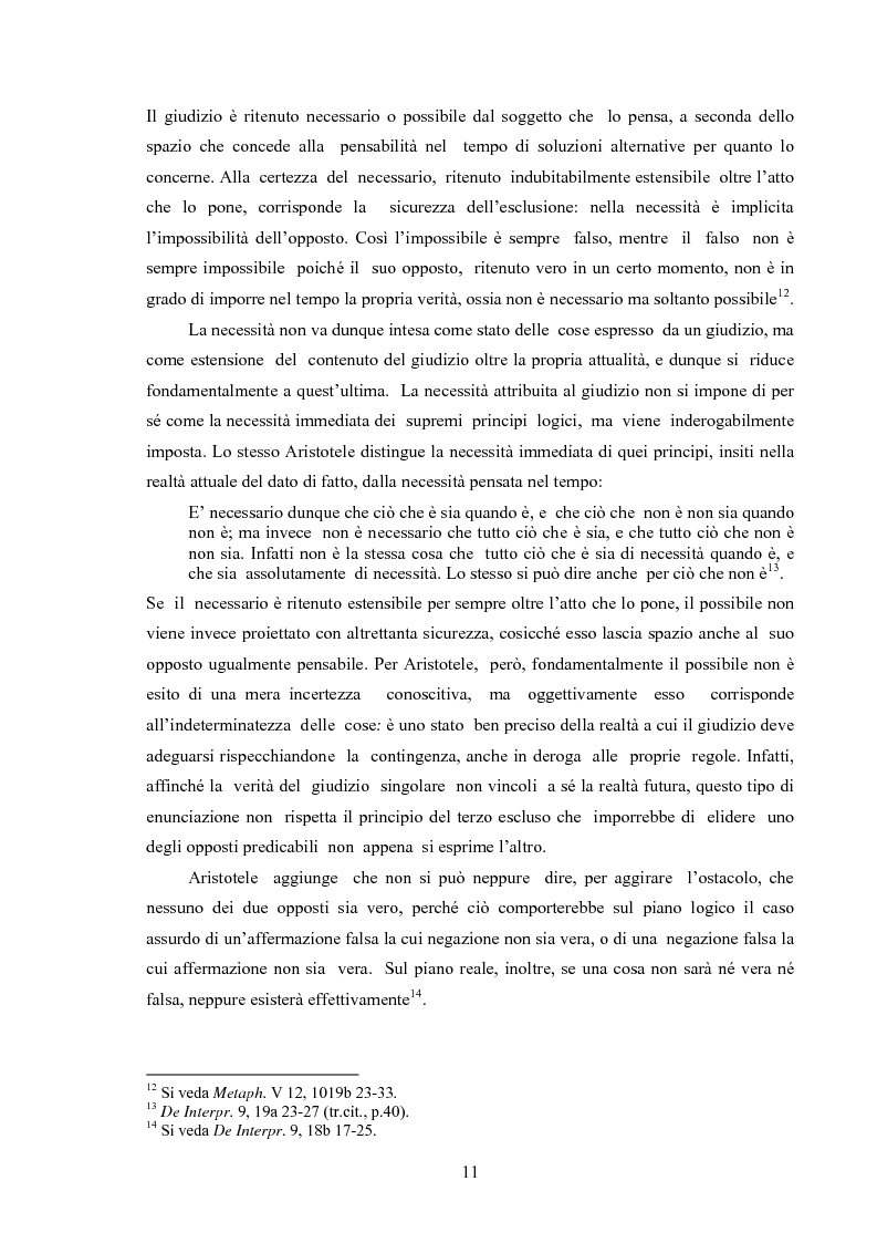 Anteprima della tesi: Il concetto di possibile in Leibniz, Pagina 11