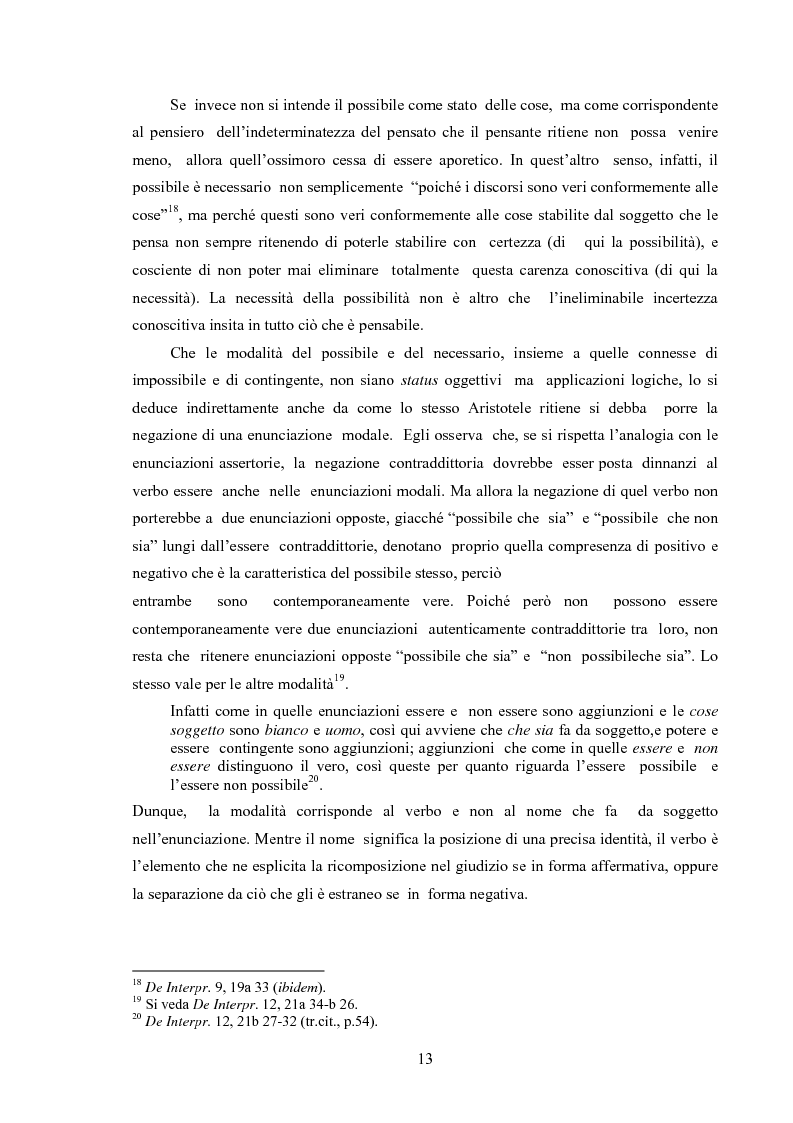 Anteprima della tesi: Il concetto di possibile in Leibniz, Pagina 13