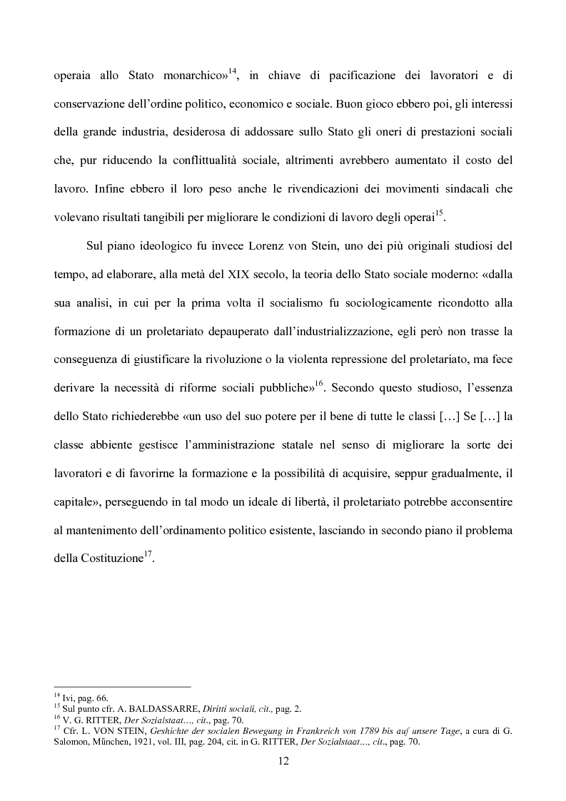 Anteprima della tesi: I diritti sociali nel settore sanitario, Pagina 8