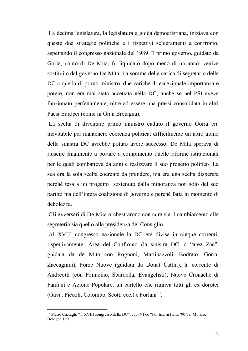 Anteprima della tesi: Il governo e i partiti italiani di fronte alla guerra del Golfo, Pagina 10