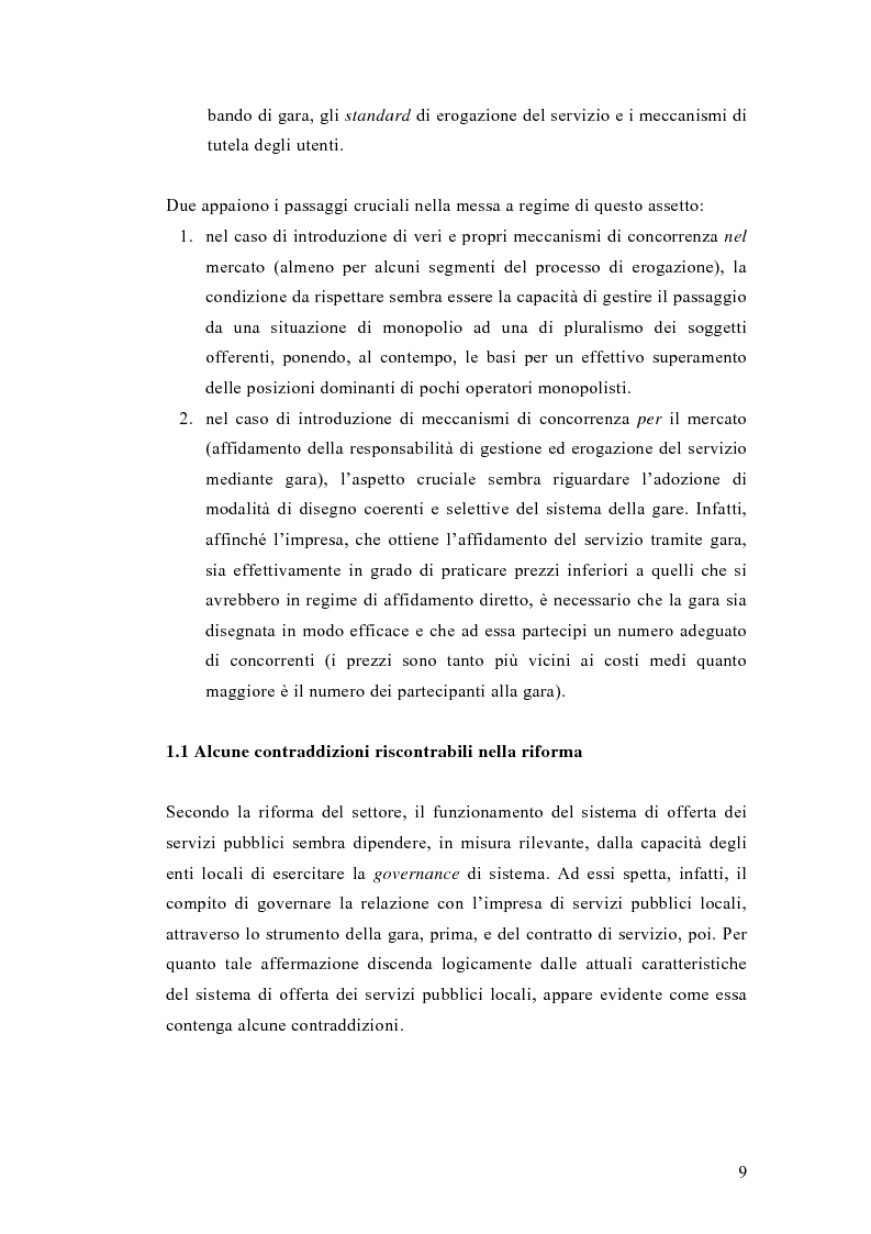 Anteprima della tesi: Liberalizzazione del mercato e cambiamento strategico ed organizzativo nel settore del trasporto pubblico locale, Pagina 4
