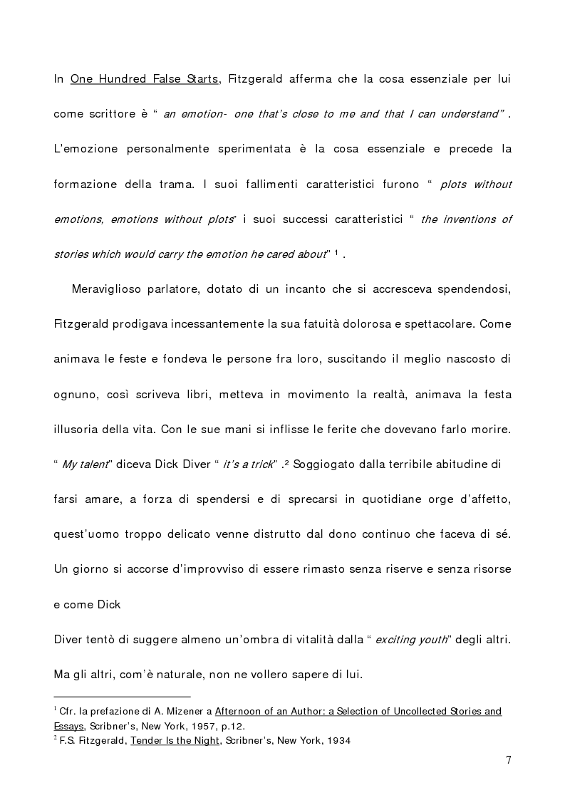 Anteprima della tesi: L'illusione infranta di Fitzgerald in ''The Great Gatsby'', Pagina 7