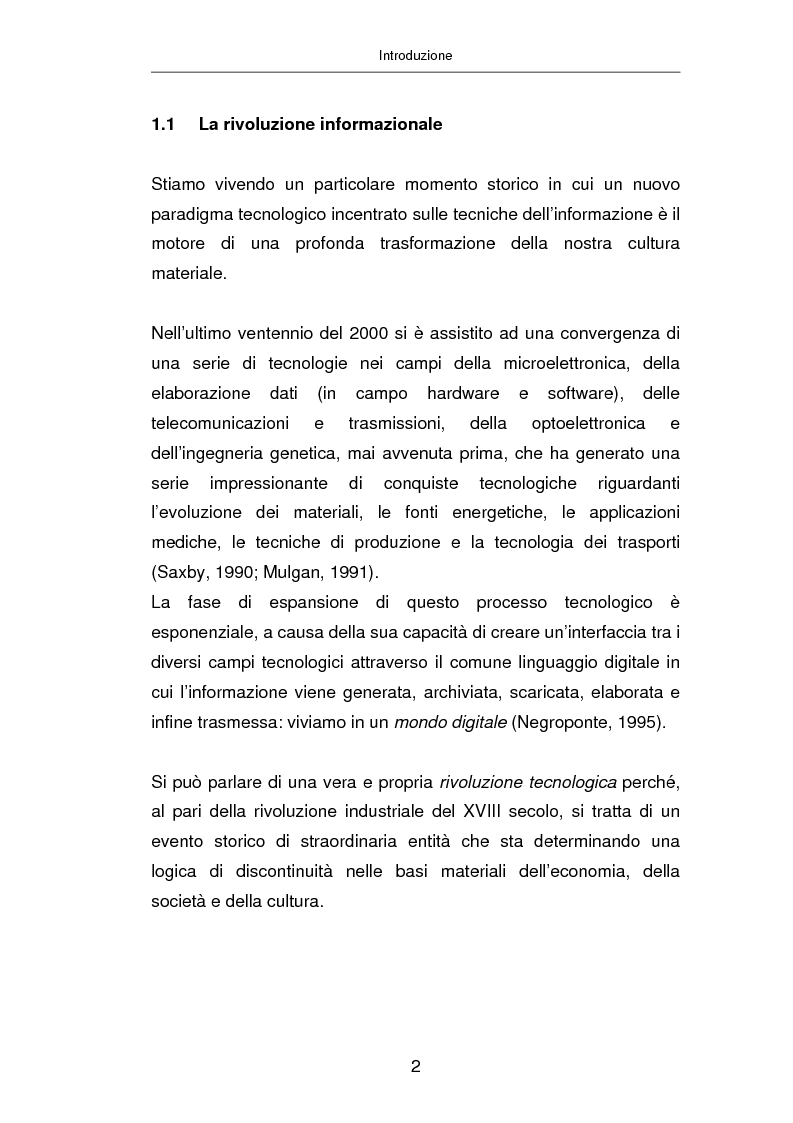 Anteprima della tesi: Advertising on line, Pagina 8
