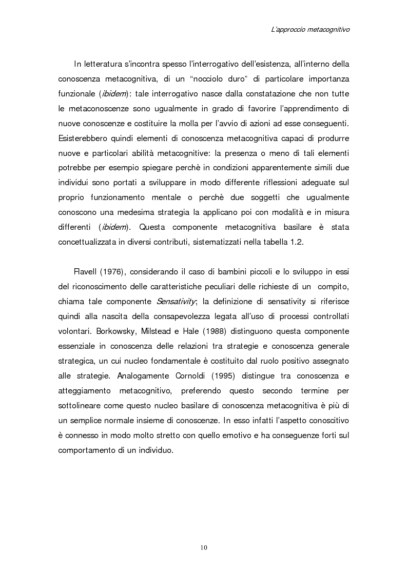 Anteprima della tesi: Apprendimento e motivazione allo studio negli studenti universitari, Pagina 8