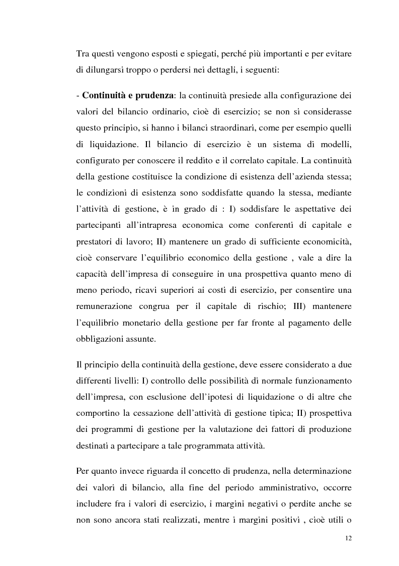 Anteprima della tesi: Il bilancio di esercizio e determinazione del reddito fiscalmente imponibile. Gli effetti della riforma Irap-Dit sulle decisioni delle imprese., Pagina 12