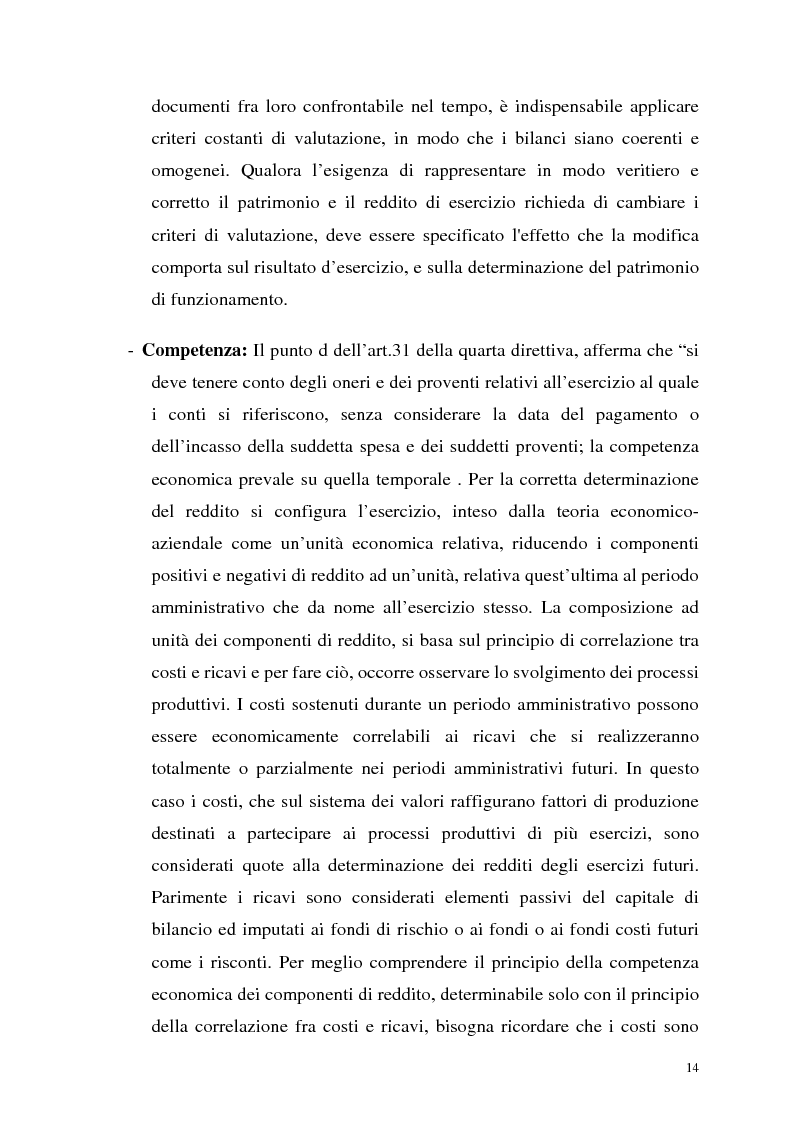 Anteprima della tesi: Il bilancio di esercizio e determinazione del reddito fiscalmente imponibile. Gli effetti della riforma Irap-Dit sulle decisioni delle imprese., Pagina 14