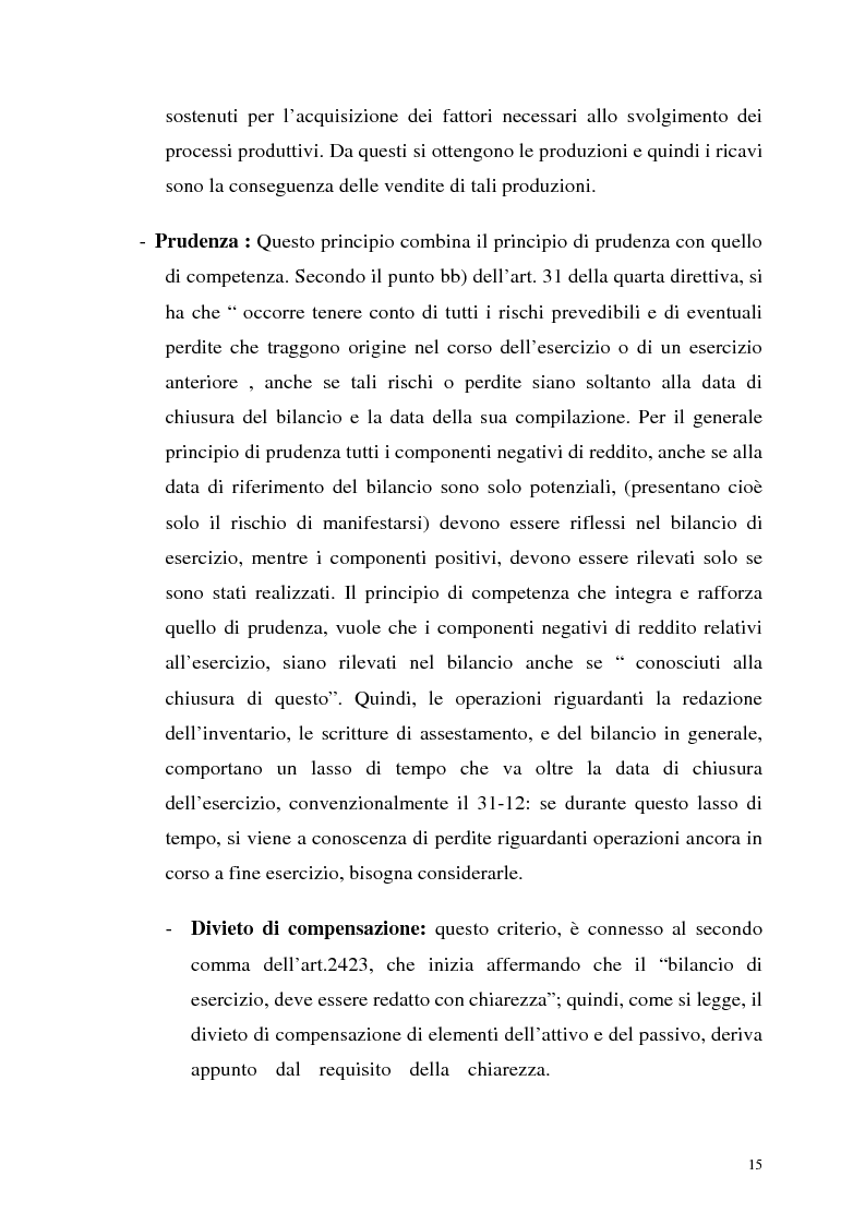 Anteprima della tesi: Il bilancio di esercizio e determinazione del reddito fiscalmente imponibile. Gli effetti della riforma Irap-Dit sulle decisioni delle imprese., Pagina 15