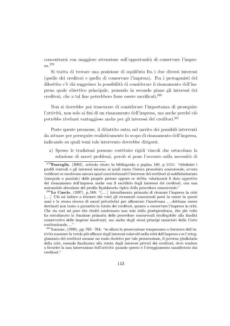Anteprima della tesi: La composizione stragiudiziale dell'insolvenza e le prospettive di riforma, Pagina 3