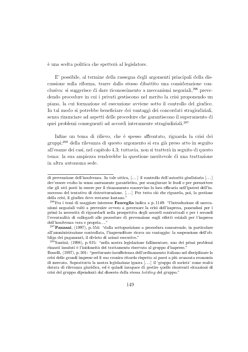 Anteprima della tesi: La composizione stragiudiziale dell'insolvenza e le prospettive di riforma, Pagina 9