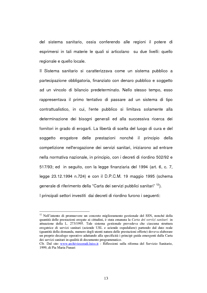 Anteprima della tesi: Il bilancio delle aziende sanitarie, Pagina 11