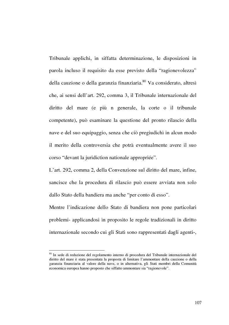 Anteprima della tesi: Il Tribunale Internazionale del Diritto del Mare: le prime sentenze, Pagina 7