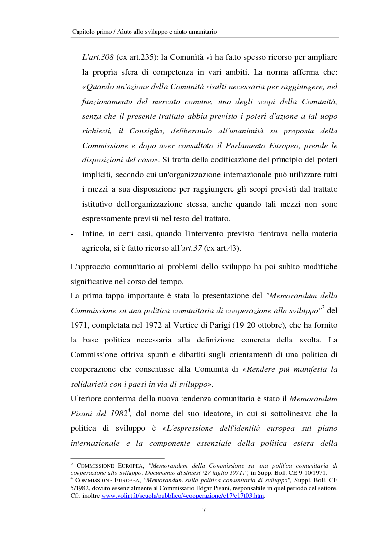 Anteprima della tesi: L'Unione europea e gli aiuti umanitari. La crisi dei Grandi Laghi, Pagina 7