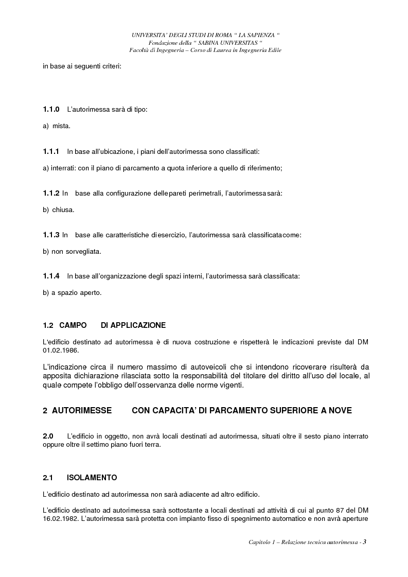 Anteprima della tesi: Aspetti degli impianti antincendio e meccanici di un edificio ad uso centro commerciale ed uffici, Pagina 3