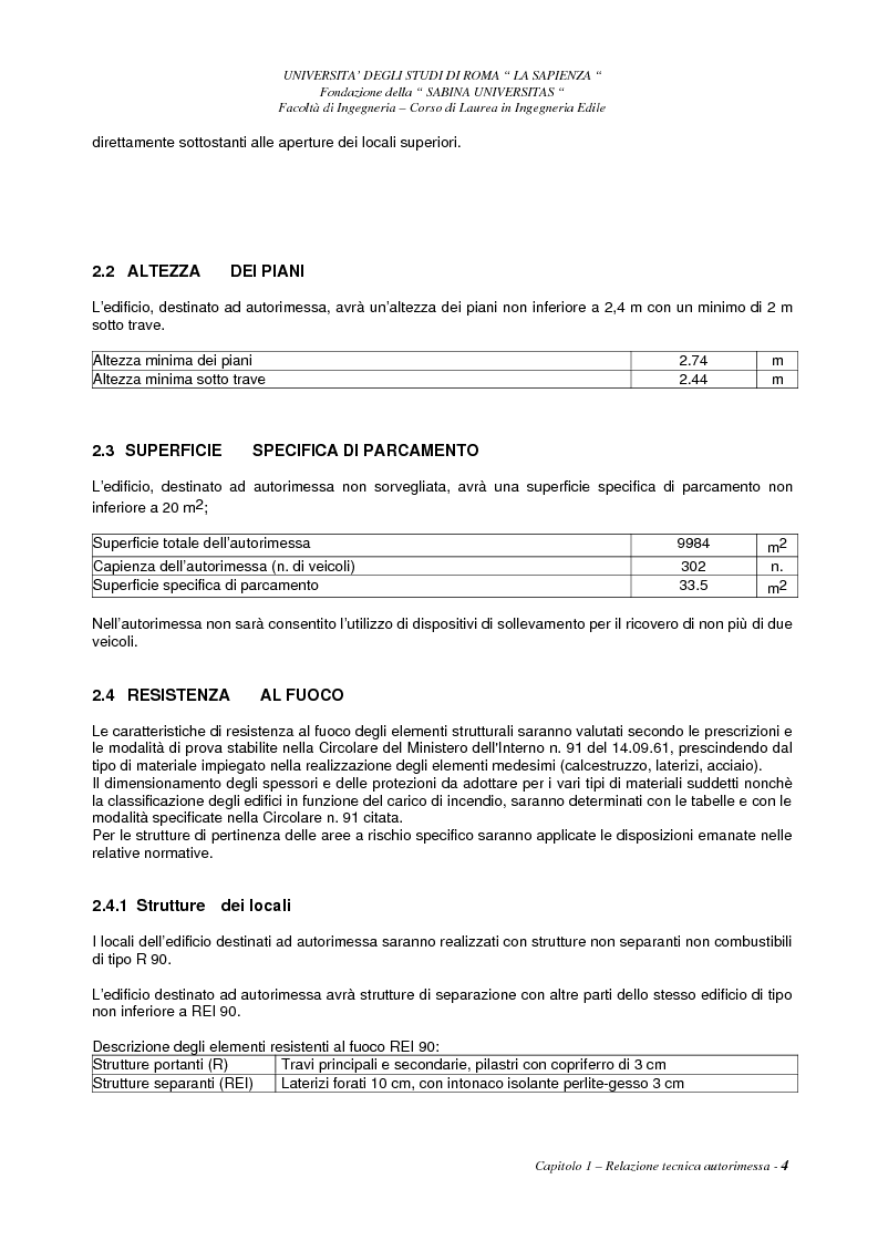 Anteprima della tesi: Aspetti degli impianti antincendio e meccanici di un edificio ad uso centro commerciale ed uffici, Pagina 4