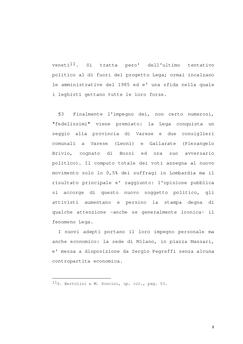 Anteprima della tesi: Lega Nord e problematiche sindacali, Pagina 13
