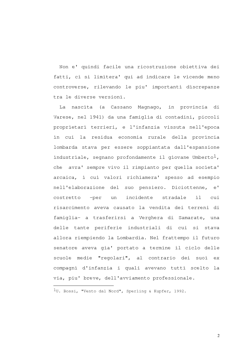 Anteprima della tesi: Lega Nord e problematiche sindacali, Pagina 7